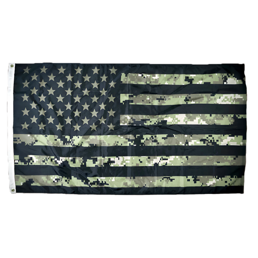 3X5 Nylon Navy Coast Guard Combat Flag Front View